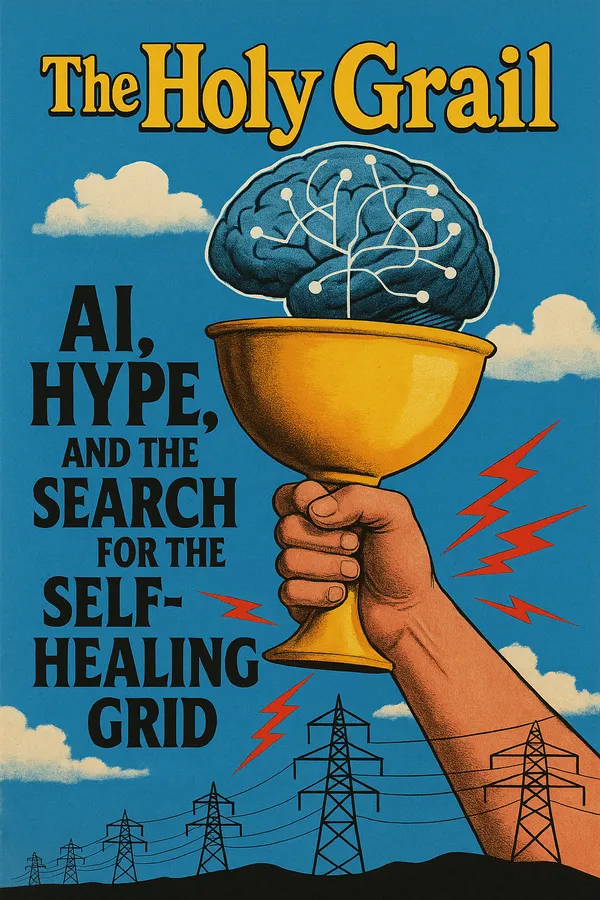 The Holy Grail: AI, Hype, and the Search for the Self-Healing Grid